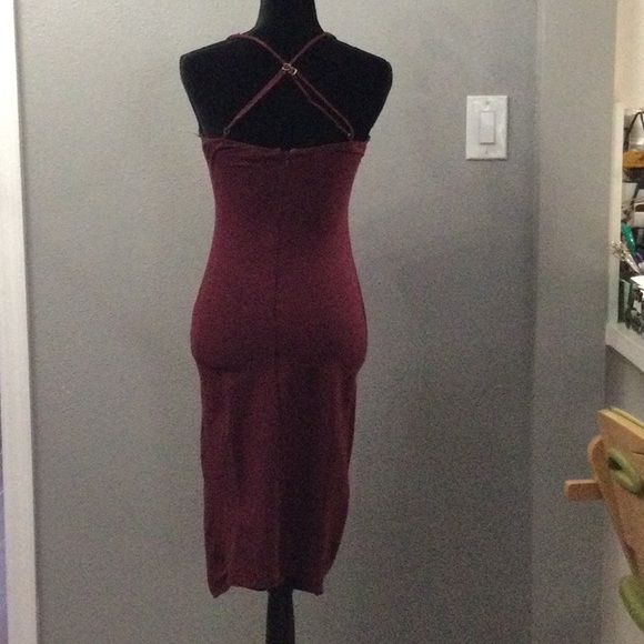 Haute monde size S purple formfitting dress - Picture 4 of 6
